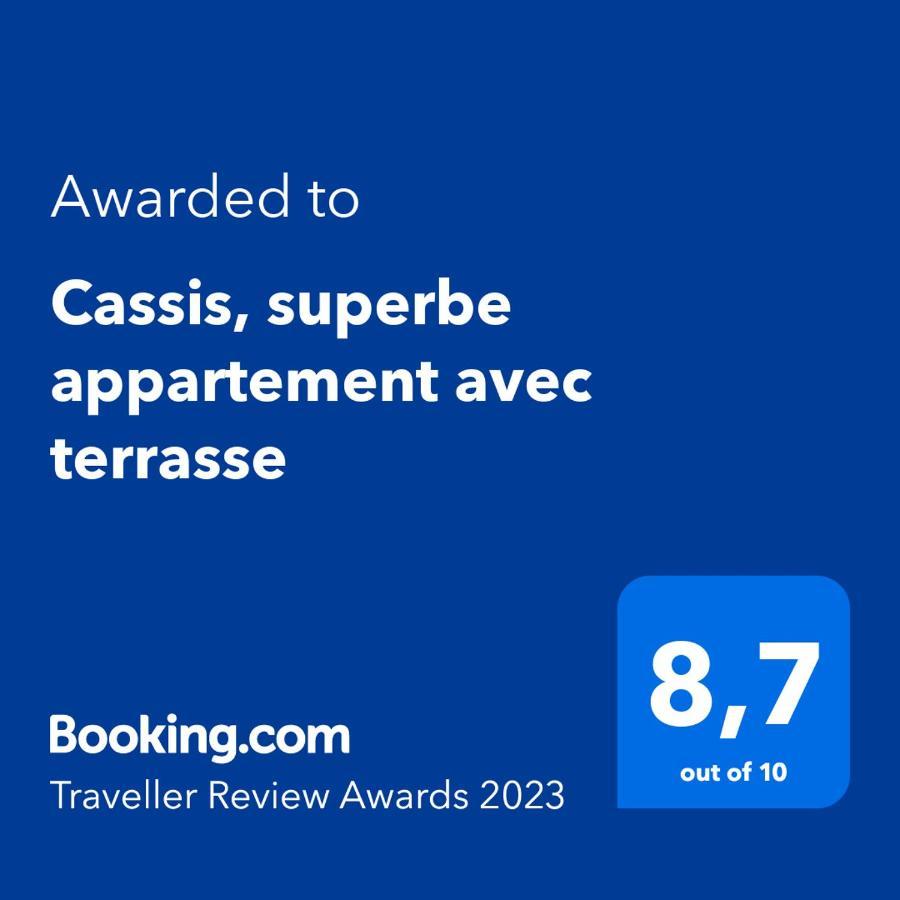 Cassis, Superbe Appartement Avec Terrasse Екстериор снимка